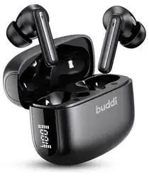 Buddi Pulse Draadloze Oordopjes Noise Cancelling Zwart afbeelding