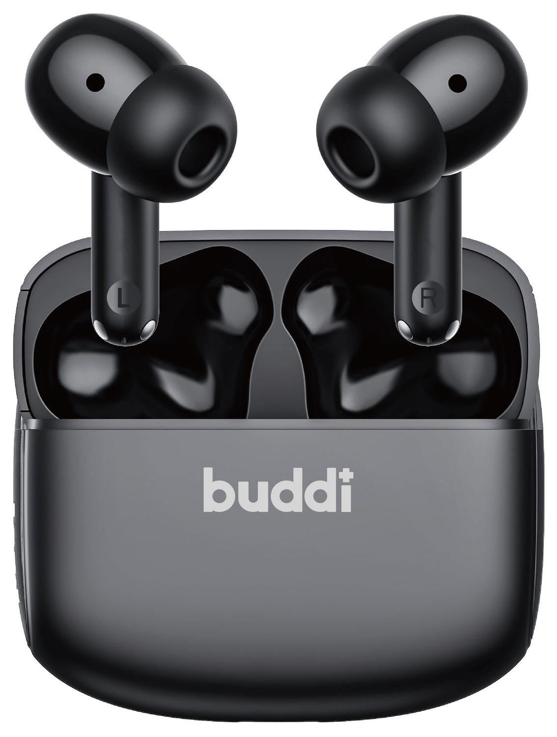 Buddi Pulse Draadloze Oordopjes Noise Cancelling ANC + ENC Zwart afbeelding 1
