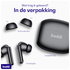 Buddi Pulse Draadloze Oordopjes Noise Cancelling Zwart afbeelding 7