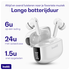 Buddi Pulse Draadloze Oordopjes Noise Cancelling ANC + ENC Wit afbeelding 3