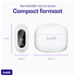 Buddi Pulse Draadloze Oordopjes Noise Cancelling ANC + ENC Wit afbeelding 7