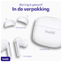 Buddi Pulse Draadloze Oordopjes Noise Cancelling ANC + ENC Wit afbeelding 8
