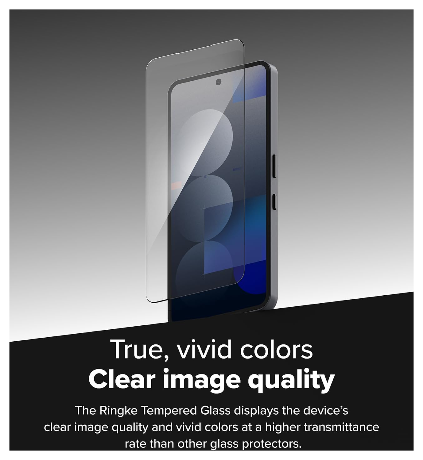Ringke Easy Slide Nothing Phone (3a) / (3a) Pro Screen Protector met Jig 2-Pack afbeelding 4