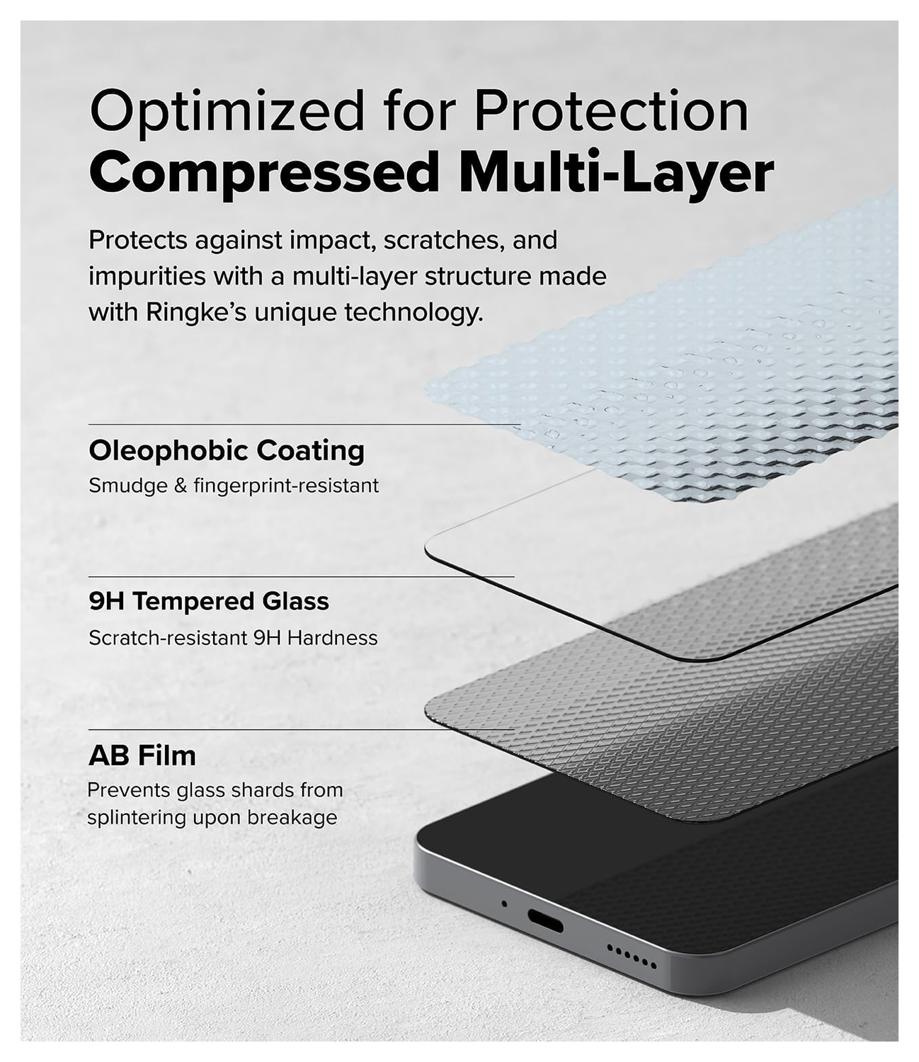 Ringke Easy Slide Nothing Phone (3a) / (3a) Pro Screen Protector met Jig 2-Pack afbeelding 7