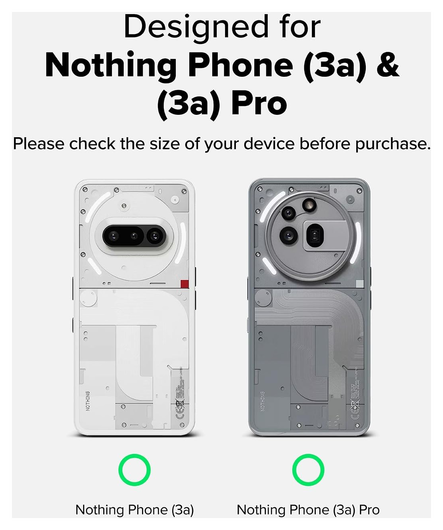 Ringke Easy Slide Nothing Phone (3a) / (3a) Pro Screen Protector met Jig 2-Pack afbeelding 2