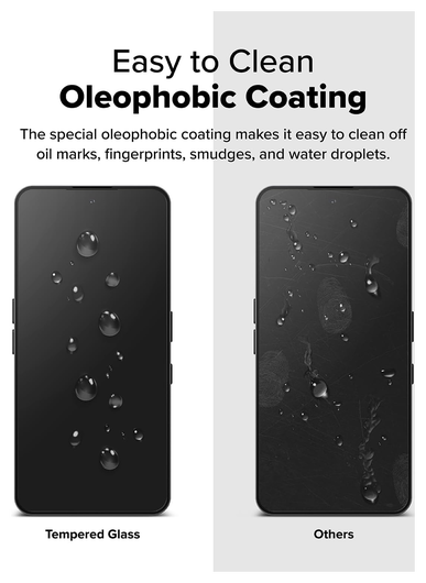 Ringke Easy Slide Nothing Phone (3a) / (3a) Pro Screen Protector met Jig 2-Pack afbeelding 8