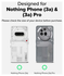 Ringke Easy Slide Nothing Phone (3a) / (3a) Pro Screen Protector met Jig 2-Pack afbeelding 2