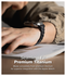 Ringke Titanium One - Apple Watch 1-10/SE/Ultra Band - 49/46/45/44/42MM - Zwart afbeelding 4