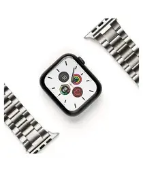Ringke Titanium One - Apple Watch 1-10/SE/Ultra Band - 49/46/45/44/42MM - Grijs afbeelding