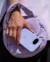 Origineel Google Pixel 9a Hoesje Duurzaam Back Cover Paars afbeelding 2