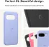 Origineel Google Pixel 9a Hoesje Duurzaam Back Cover Paars afbeelding 3