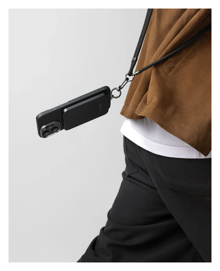 PITAKA Apple iPhone 16 Hoesje met 5.000mAh MagSafe Powerbank Zwart afbeelding 6