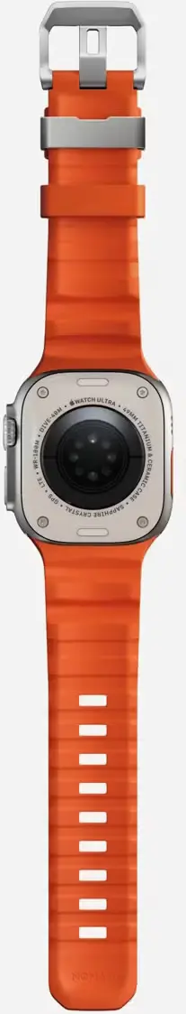 Nomad Rocky Point - Apple Watch Band - 1-10/SE/Ultra - 49/46/45/44/42MM- Oranje afbeelding 8