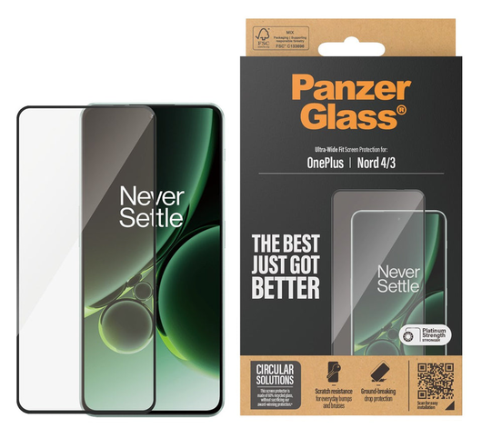 PanzerGlass Ultra-Wide OnePlus Nord 4 / 3 Screen Protector afbeelding 1