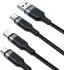 JOYROOM 3-in-1 3.5A Kabel USB-A naar Micro-USB / USB-C / Lightning 2M Zwart afbeelding 8