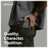 Nomad Apple iPhone 16 Pro Hoesje Modern Leather MagSafe Case Horween Zwart afbeelding 8