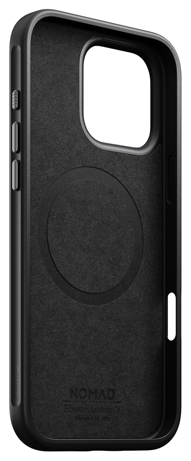 Nomad Apple iPhone 16 Pro Max Hoesje Modern Leather MagSafe Case Horween Bruin afbeelding 4