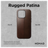 Nomad Apple iPhone 16 Pro Max Hoesje Modern Leather MagSafe Case Horween Bruin afbeelding 2