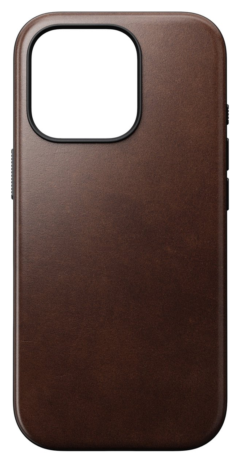 Nomad Apple iPhone 16 Pro Hoesje Modern Leather MagSafe Case Horween afbeelding 5