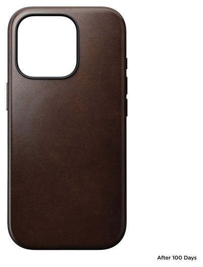 Nomad Apple iPhone 16 Pro Hoesje Modern Leather MagSafe Case Horween afbeelding 6