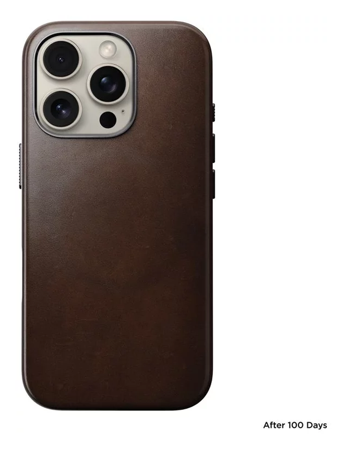 Nomad Traditional Leather iPhone 16 Pro Hoesje Leer MagSafe Horween Bruin afbeelding 10
