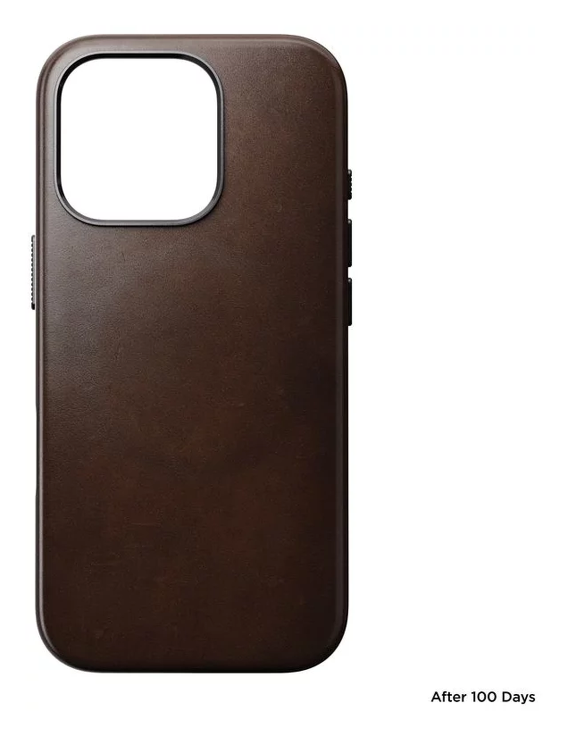 Nomad Traditional Leather iPhone 16 Pro Hoesje Leer MagSafe Horween Bruin afbeelding 3