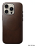 Nomad Traditional Leather iPhone 16 Pro Hoesje Leer MagSafe Horween Bruin afbeelding 10
