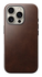 Nomad Traditional Leather iPhone 16 Pro Hoesje Leer MagSafe Horween Bruin afbeelding 2