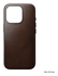 Nomad Traditional Leather iPhone 16 Pro Hoesje Leer MagSafe Horween Bruin afbeelding 3