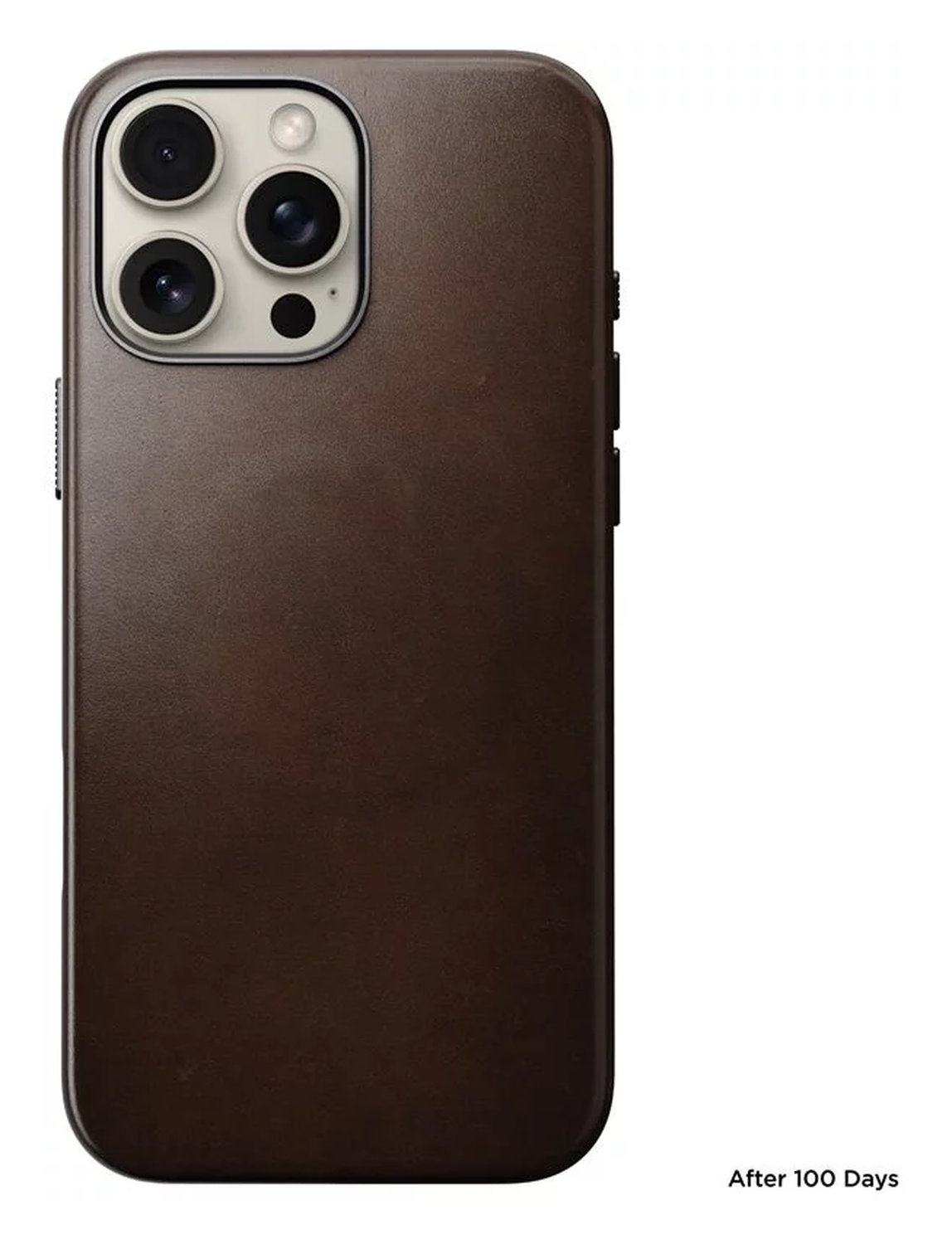 Nomad Traditional Leather iPhone 16 Pro Max Hoesje Leer MagSafe Horween Bruin afbeelding 10