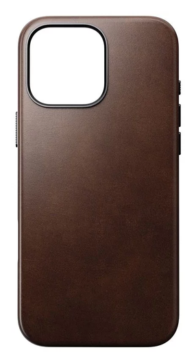 Nomad Traditional Leather iPhone 16 Pro Max Hoesje Leer MagSafe Horween Bruin afbeelding 5