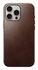 Nomad Traditional Leather iPhone 16 Pro Max Hoesje Leer MagSafe Horween Bruin afbeelding 2