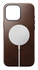 Nomad Traditional Leather iPhone 16 Pro Max Hoesje Leer MagSafe Horween Bruin afbeelding 6