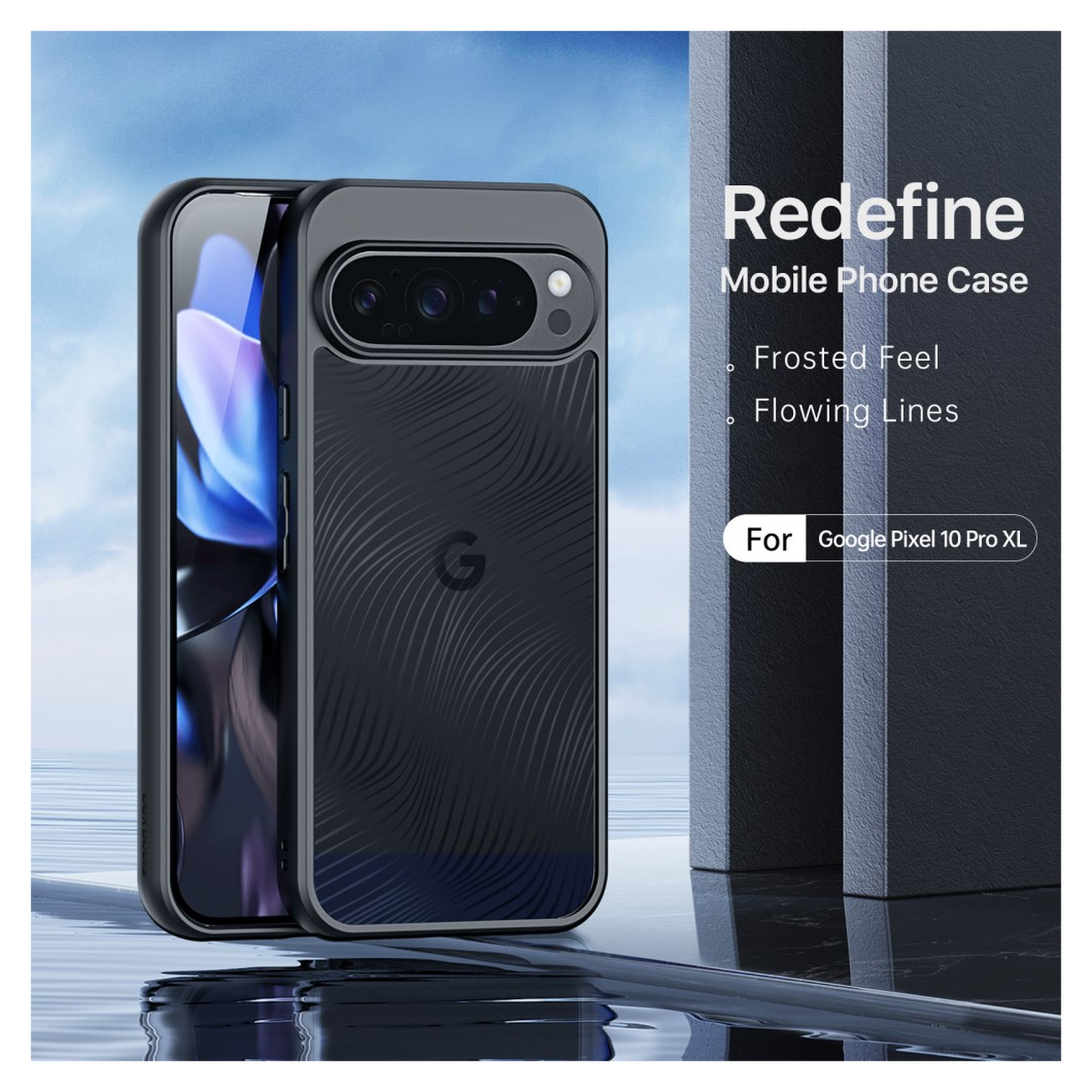 Dux Ducis Aimo Google Pixel 10 Pro XL Hoesje Back Cover Zwart afbeelding 3