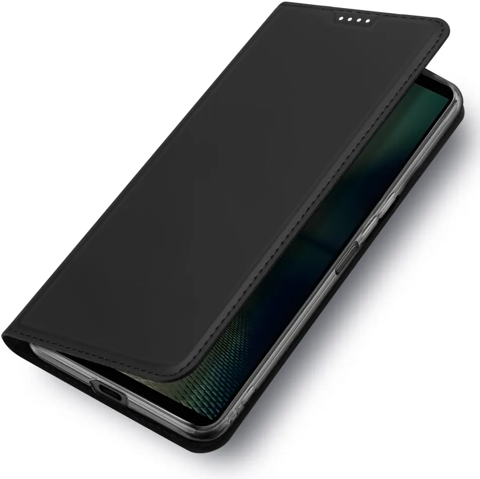 Dux Ducis Skin Pro Sony Xperia 1 VII Hoesje Portemonnee Book Case Zwart afbeelding 1
