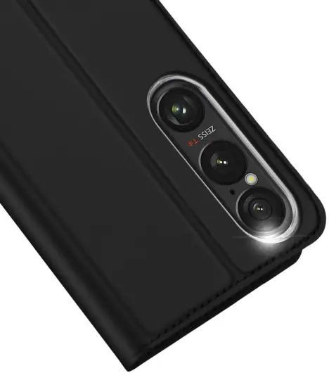 Dux Ducis Skin Pro Sony Xperia 1 VII Hoesje Portemonnee Book Case Zwart afbeelding 5