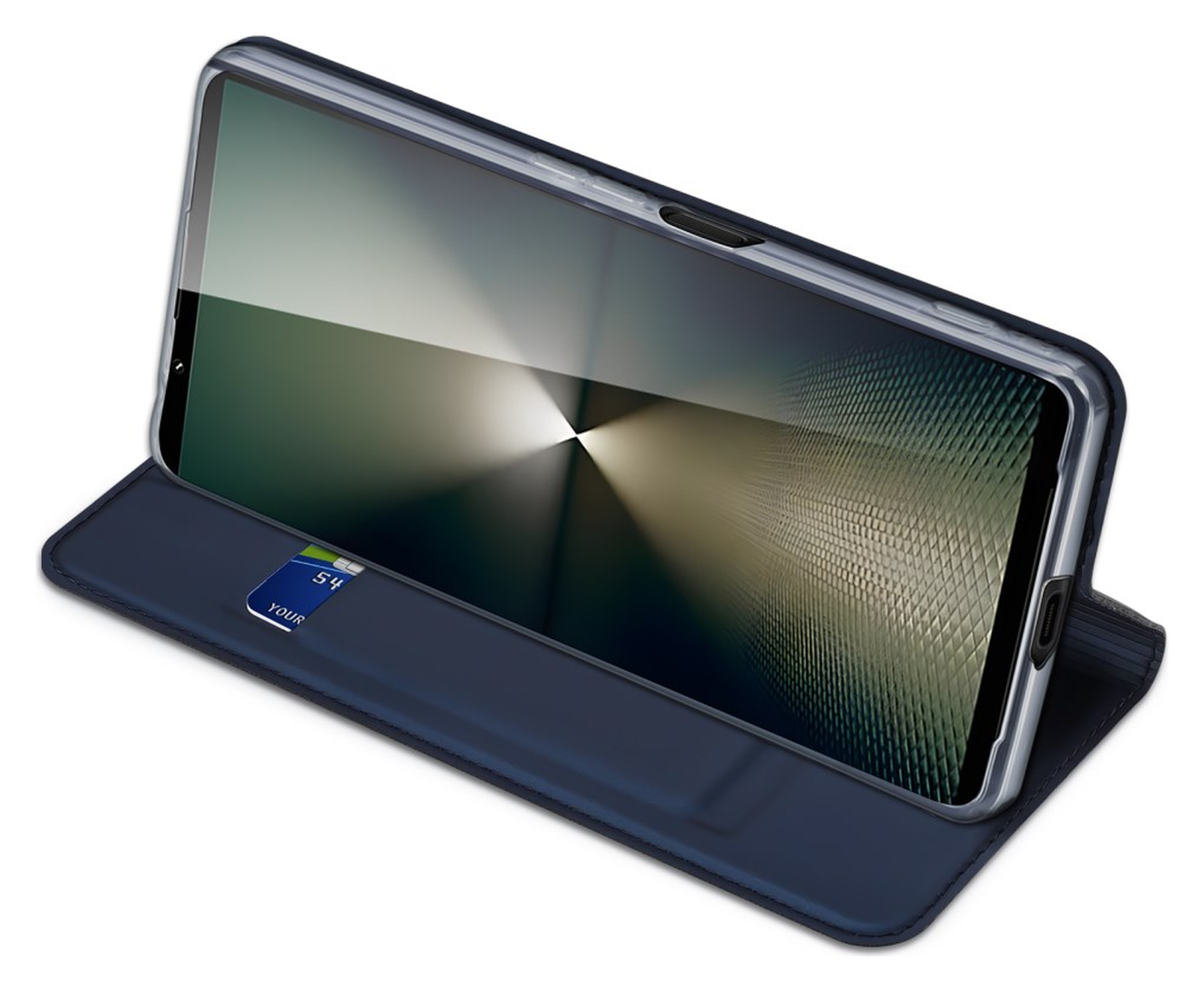 Dux Ducis Skin Pro Sony Xperia 1 VII Hoesje Portemonnee Book Case Blauw afbeelding 6