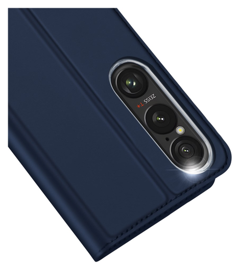 Dux Ducis Skin Pro Sony Xperia 1 VII Hoesje Portemonnee Book Case Blauw afbeelding 5