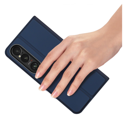 Dux Ducis Skin Pro Sony Xperia 1 VII Hoesje Portemonnee Book Case Blauw afbeelding 7