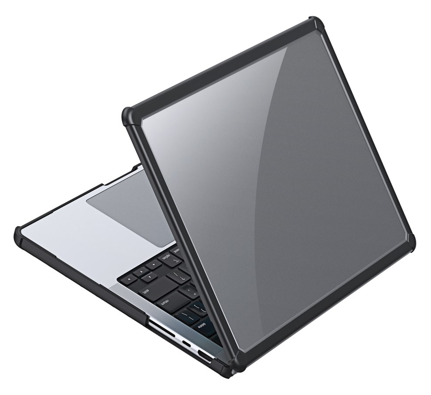 Dux Ducis LCGM - MacBook Pro 16 Inch (2024/2023/2021/2019) Hoes - Zwart afbeelding 10