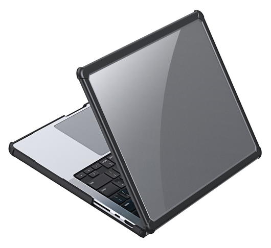 Dux Ducis LCGM - MacBook Pro 16 Inch (2024/2023/2021/2019) Hoes - Zwart afbeelding 10