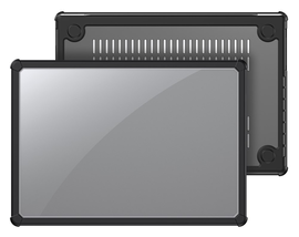 Dux Ducis LCGM - MacBook Pro 16 Inch (2024/2023/2021/2019) Hoes - Zwart