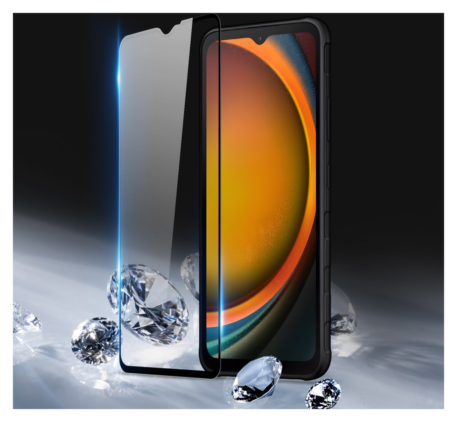 Dux Ducis Samsung Galaxy Xcover 7 Pro Screen Protector 9H Tempered Glass afbeelding 2