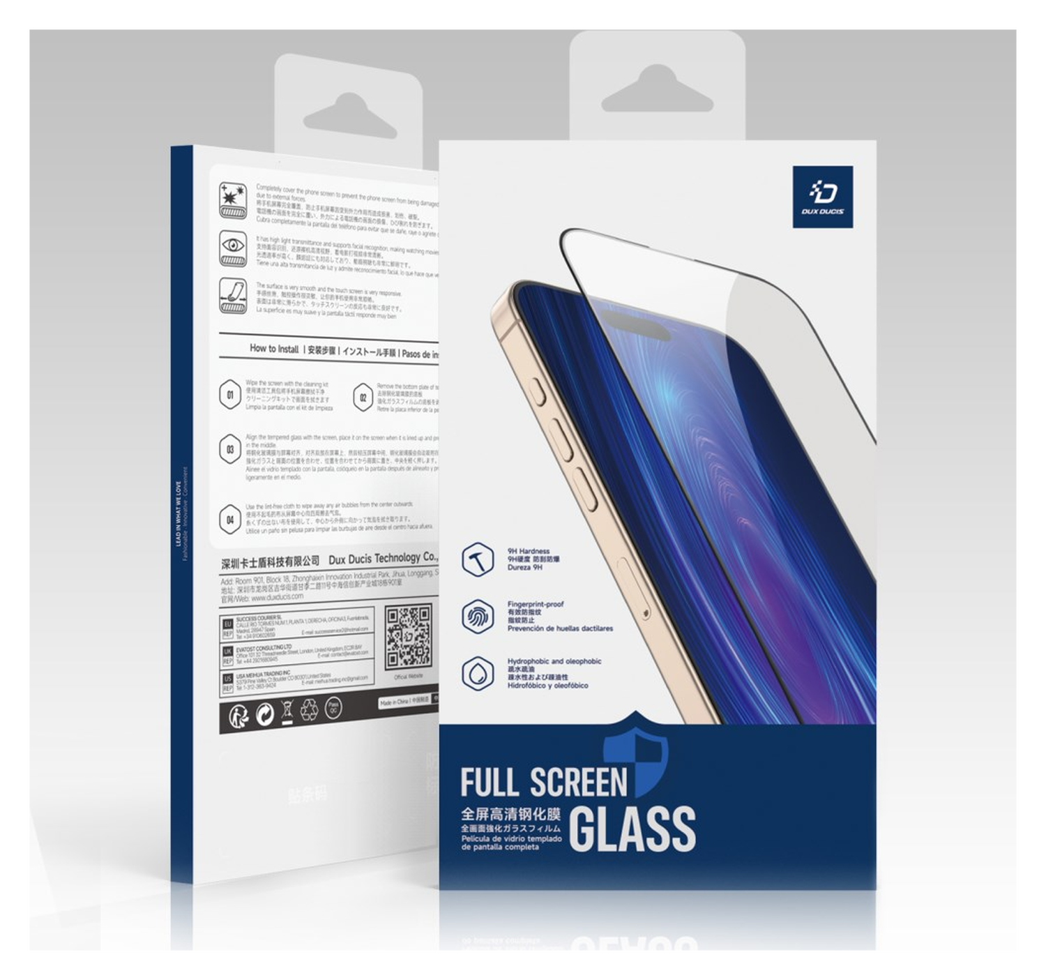 Dux Ducis Samsung Galaxy Xcover 7 Pro Screen Protector 9H Tempered Glass afbeelding 7