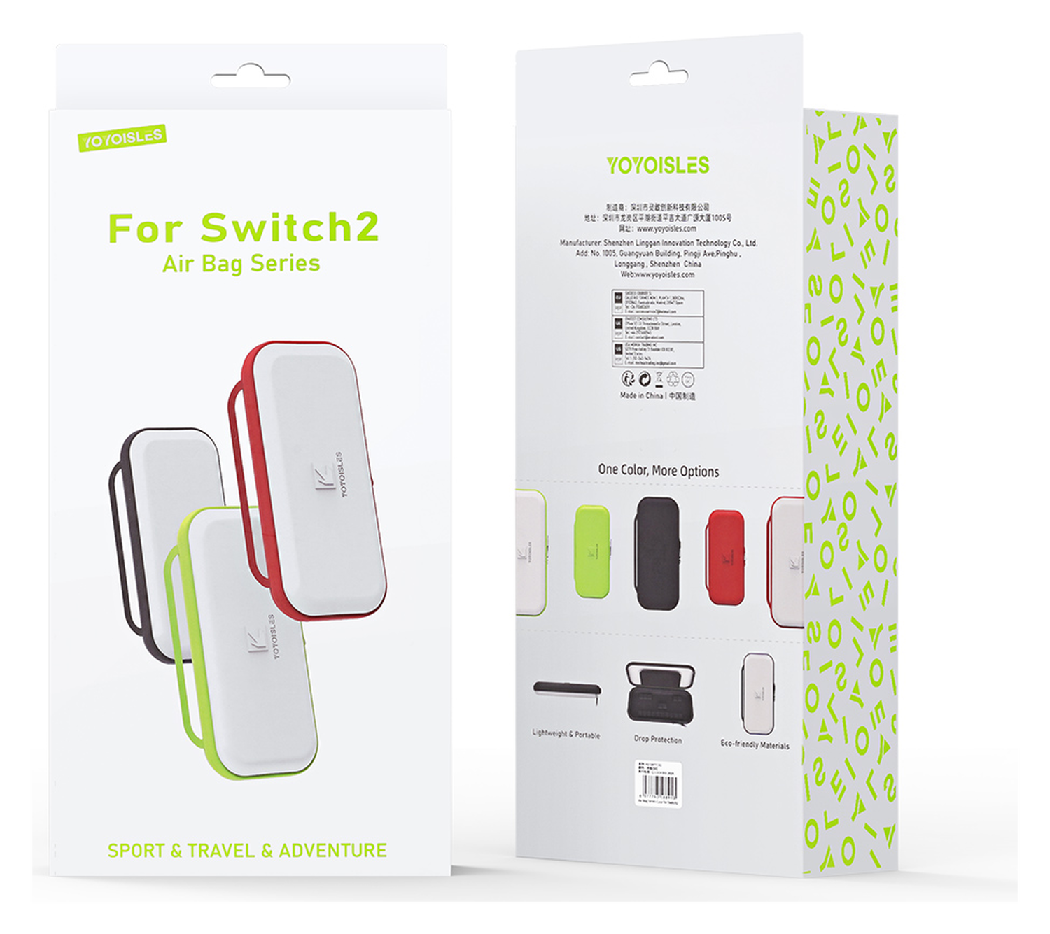 Dux Ducis Nintendo Switch 2 Hoesje met Game Card Organizer Opberghoes Wit/Zwart afbeelding 8