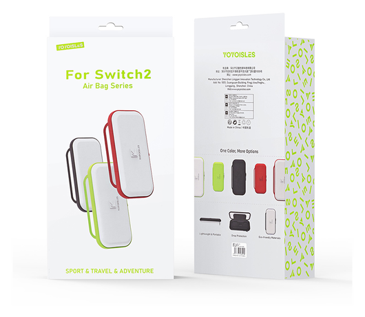 Dux Ducis Nintendo Switch 2 Hoesje met Game Card Organizer Opberghoes Wit/Groen afbeelding 8