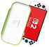 Dux Ducis Nintendo Switch 2 Hoesje met Game Card Organizer Opberghoes Wit/Groen