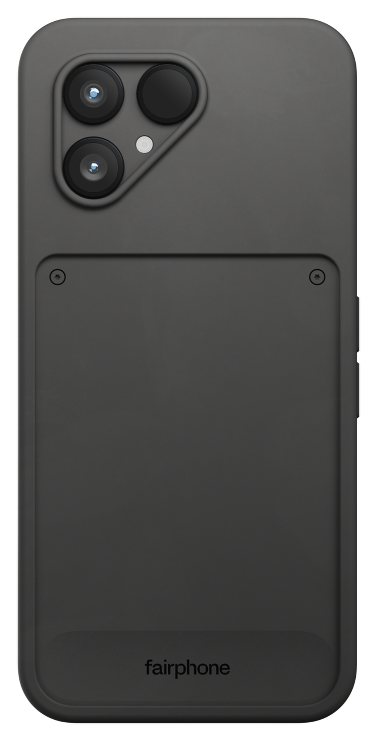 Origineel FairPhone 6 Hoesje Protective Case Back Cover Zwart afbeelding 1