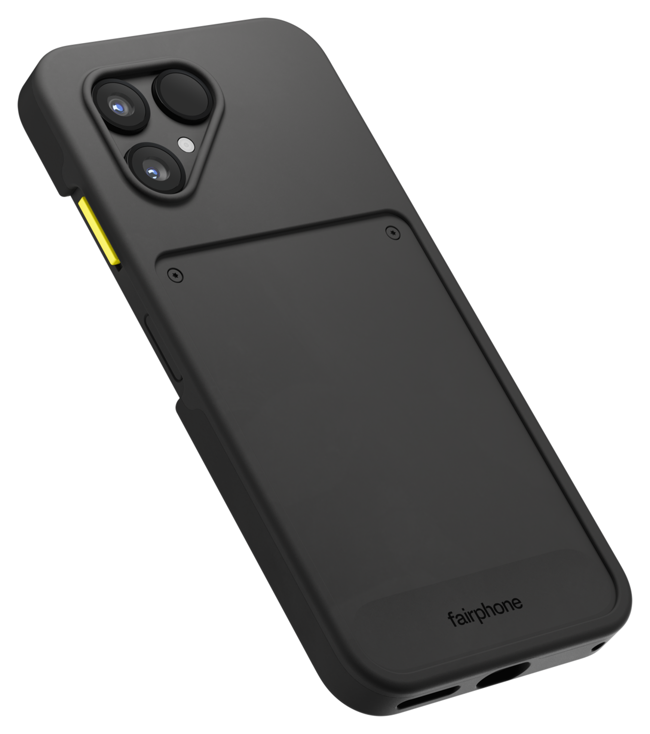 Origineel FairPhone 6 Hoesje Protective Case Back Cover Zwart afbeelding 2