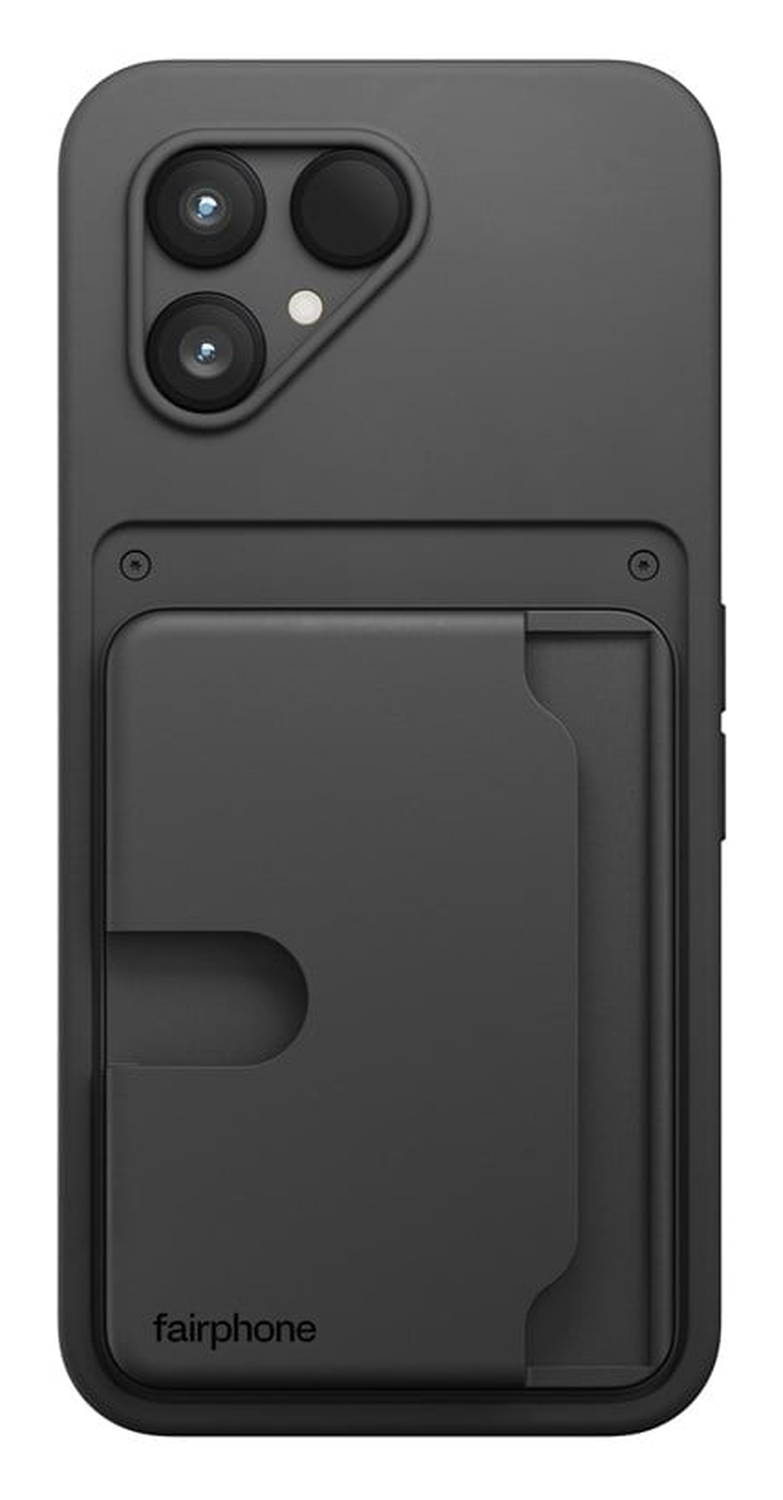 Fairphone 6 Duurzame Kaarthouder voor Drie Pasjes Zwart afbeelding 5